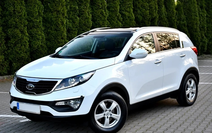 Kia Sportage cena 39900 przebieg: 161000, rok produkcji 2011 z Jasień małe 781